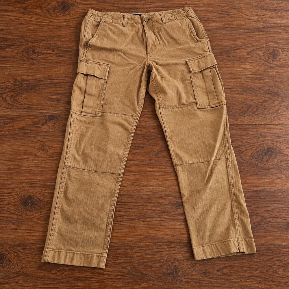 J.Crew Men's 770 Straight Cargo Pants W36 L30 Khaki